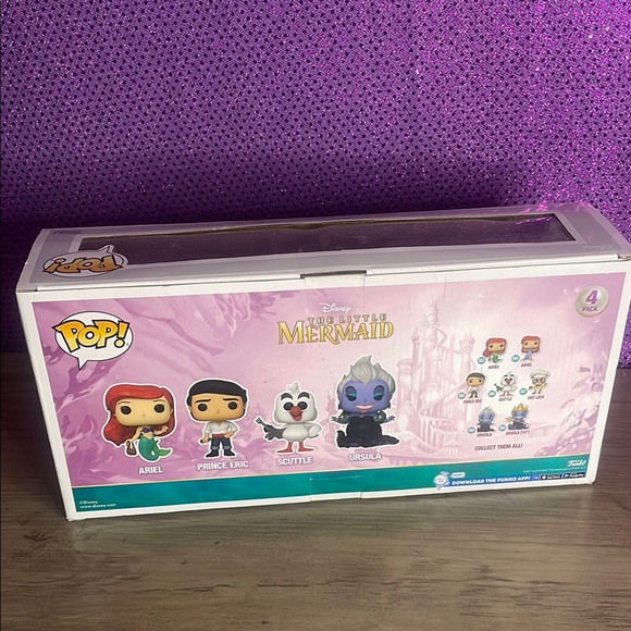 Funko Pop! Disney The Little Mermaid 4-Pack - Picture 6 of 9